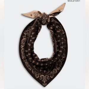 Guest in Residence the Wild Rag Scarf NWT Burnt Cocoa Dune